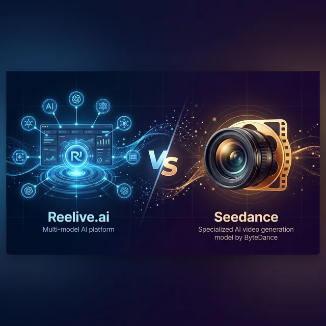 Reelive 与 Seedance 的区别:AI 视频创作者必读对比指南 Reelive 与 Seedance 的区别:AI 视频创作者必读对比指南